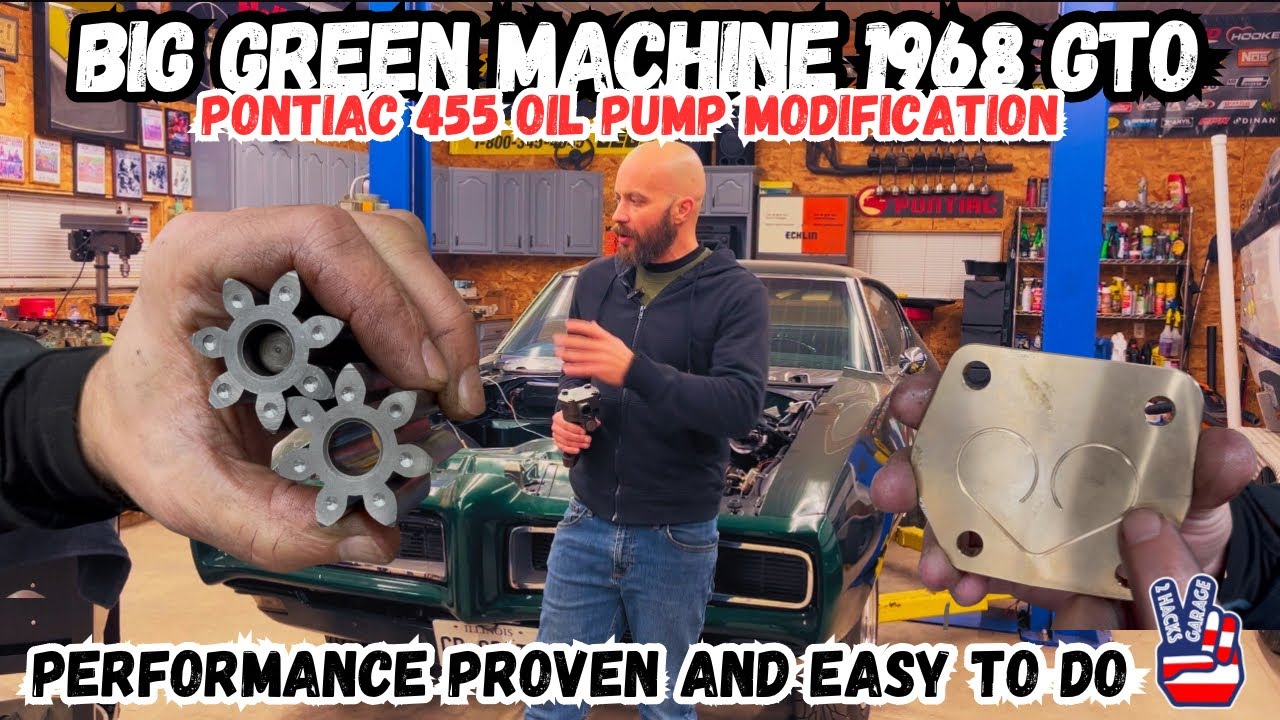 Проверенная временем модификация масляного насоса Pontiac от Luhn Performance 