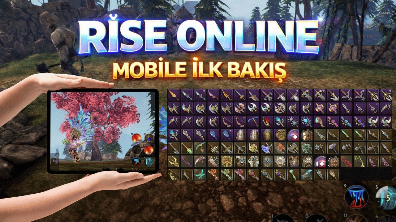 RİSE ONLİNE MOBİLE İLK BAKIŞ