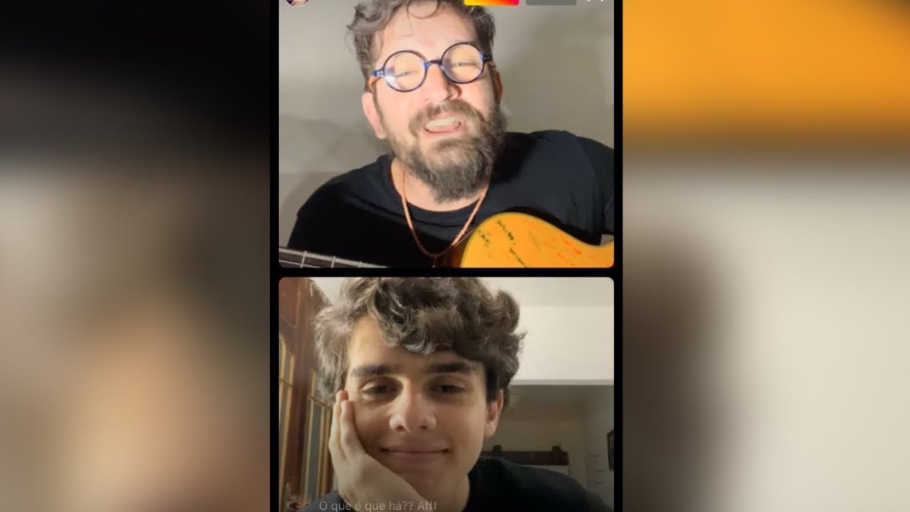 LIVE Saulo Fernandes e Caike Souza no Instagram (17/08/22)