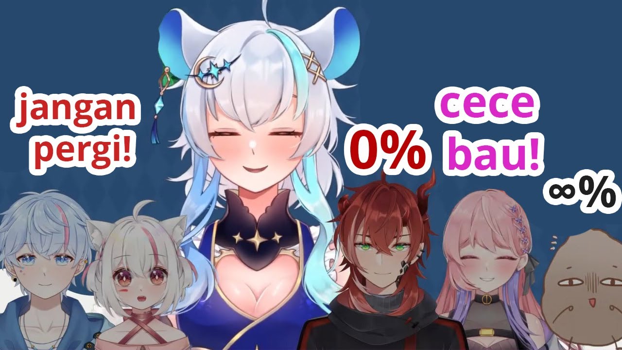 Persentase gak rela cece pergi [ Cerys Lobelia ]