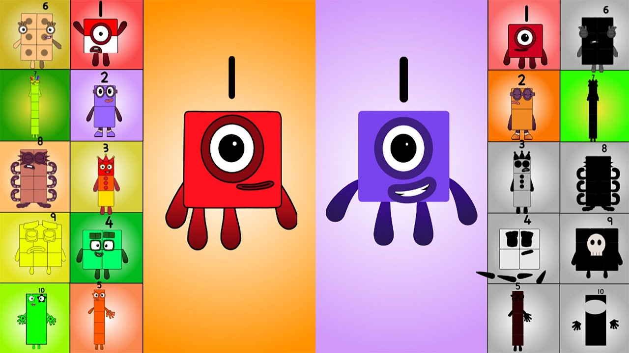 Video Contest 2025! Numberblocks Band 1- 10 remix vs Lapblocks Band