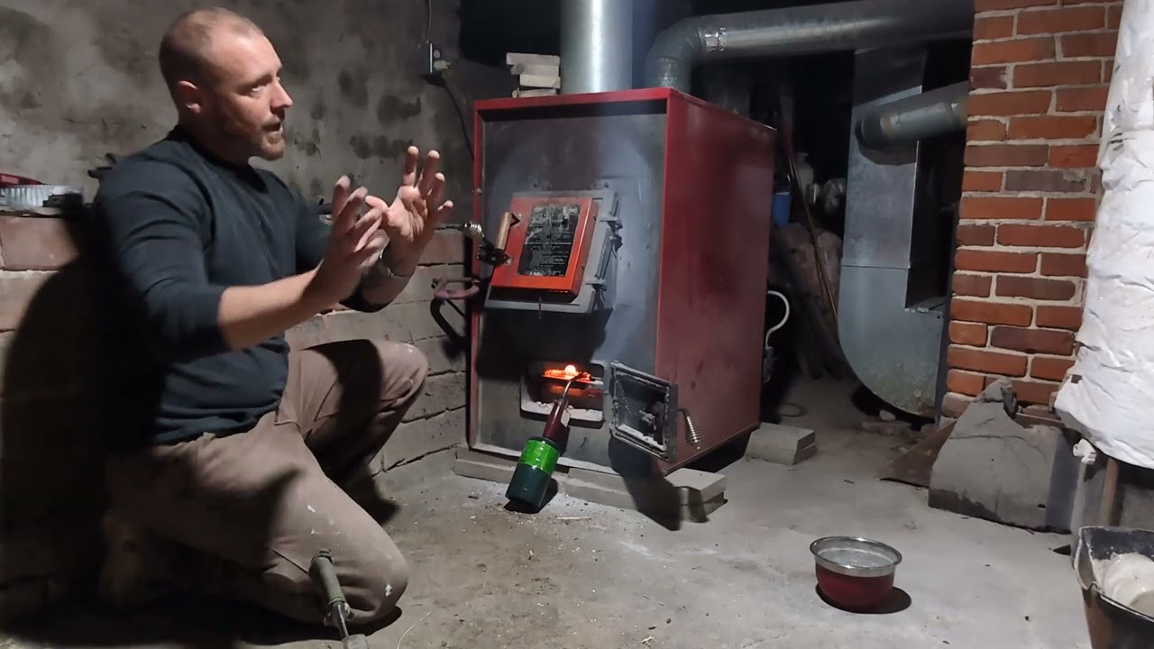 How I start my 20 year old US Stove 1500 Hot Blast 