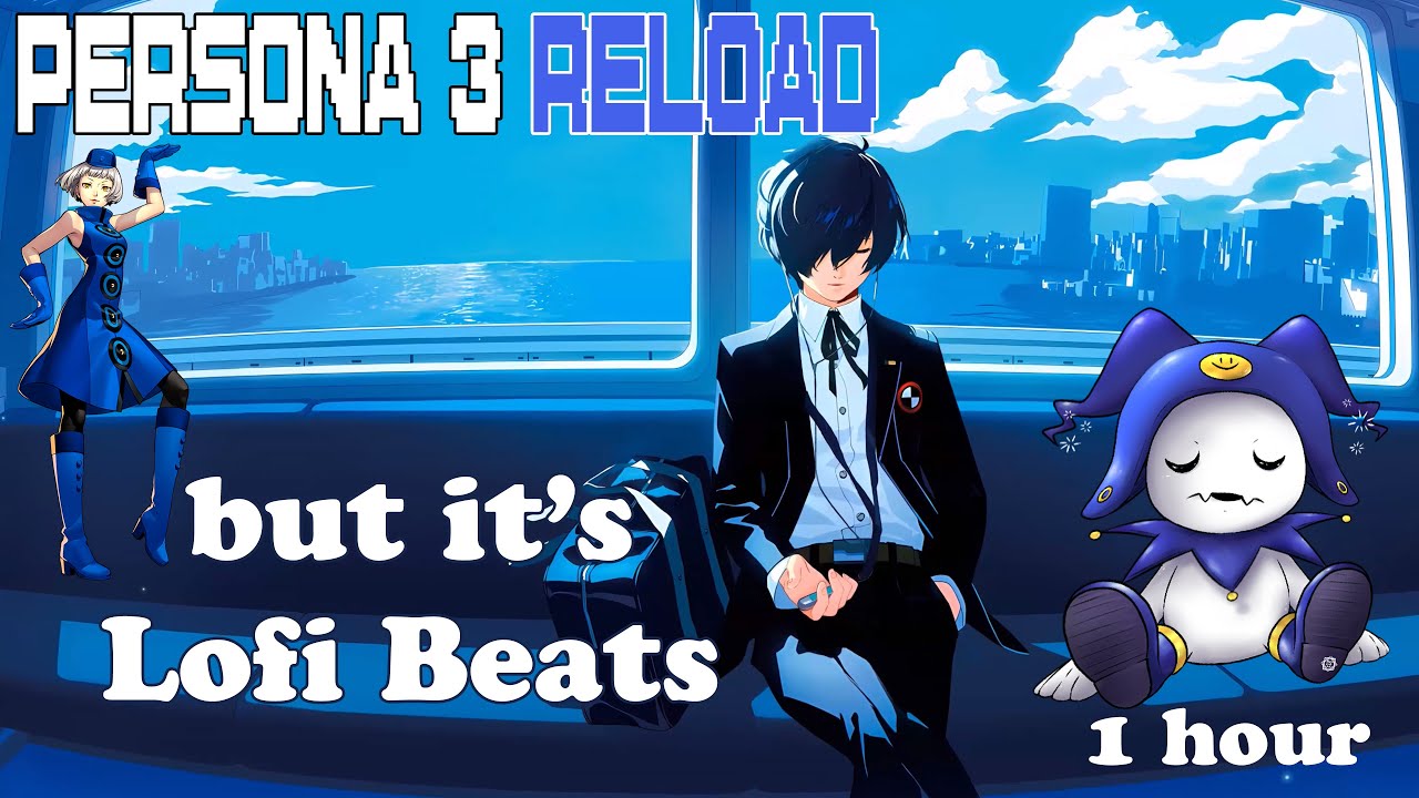 Persona 3 Reload but it's lofi beats (Sleepy/Study Mix) 1 hr
