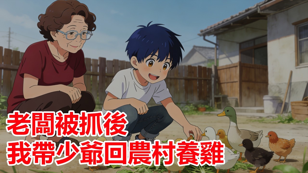 雇主被抓後，我把少爺帶回農村養雞種菜