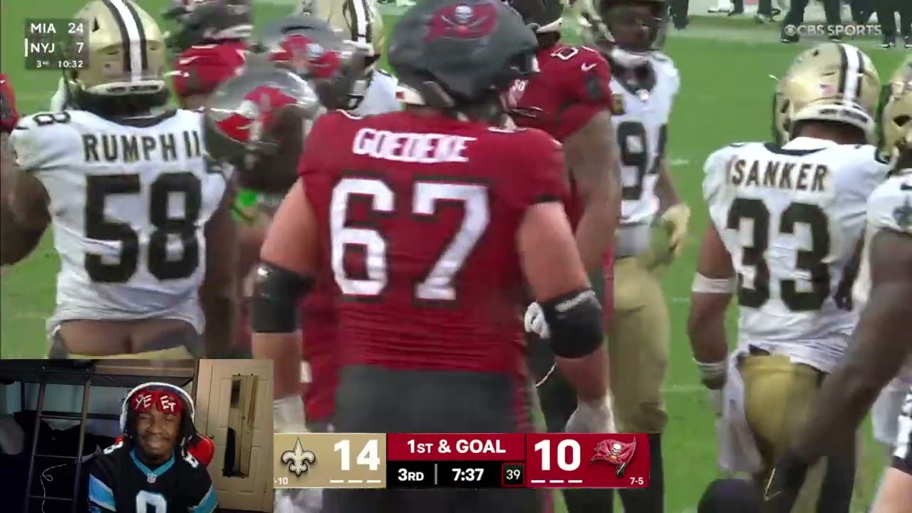 Panthers Fan Reacts to Buccaneers vs Saints 2025 Week 14 (Upset Alert?)