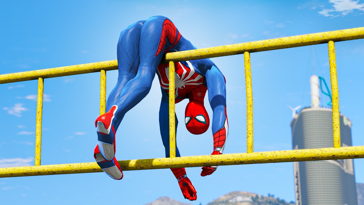 GTA 5 Epic Ragdolls | SPIDERMAN Crazy Jumps & Fails (Euphoria Physics) #5