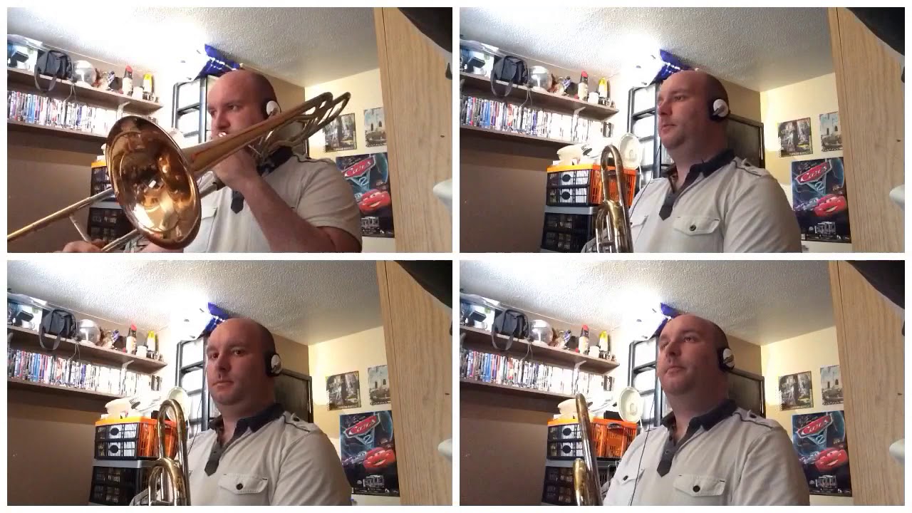 When Johnny Comes Marching Home - Brass Multitrack (Trombone)