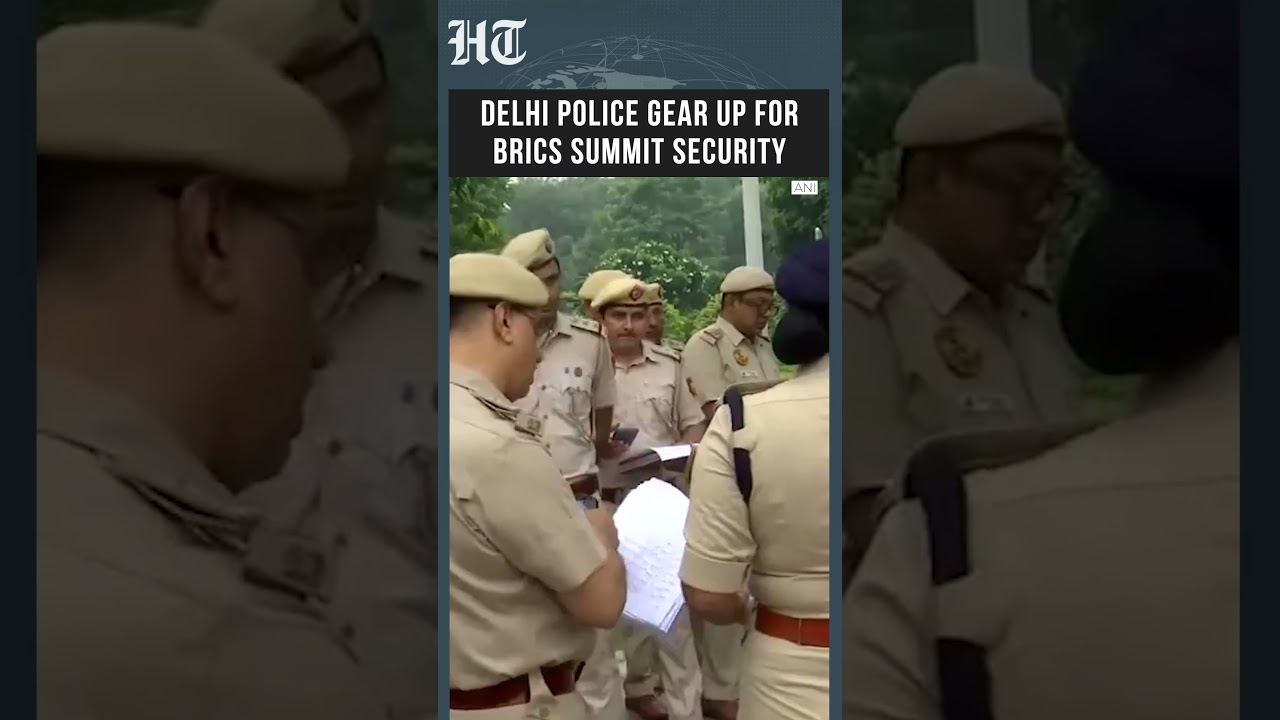 BRICS Summit 2026: Delhi Police Briefed Ahead of September 12-13 Meet | #shorts