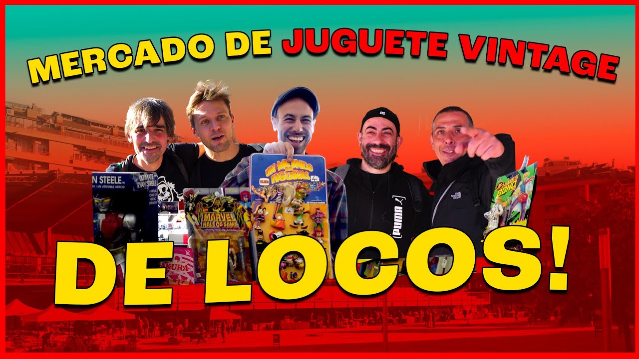 Así es el mercadillo de juguetes más grande de Barcelona (Masadas)