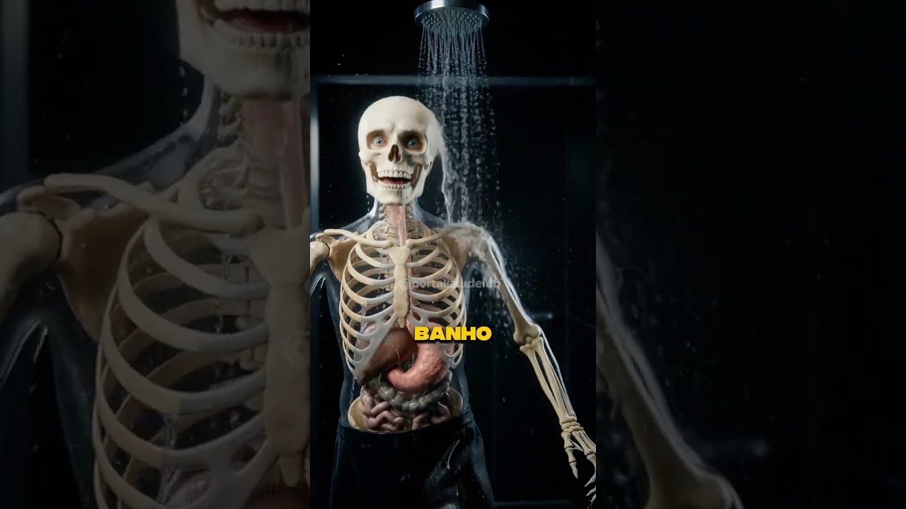 Tomar banho de manh&atilde; pode fazer isso com seu corpo 👀  #saude #corpohumano #curiosidades #bemestar