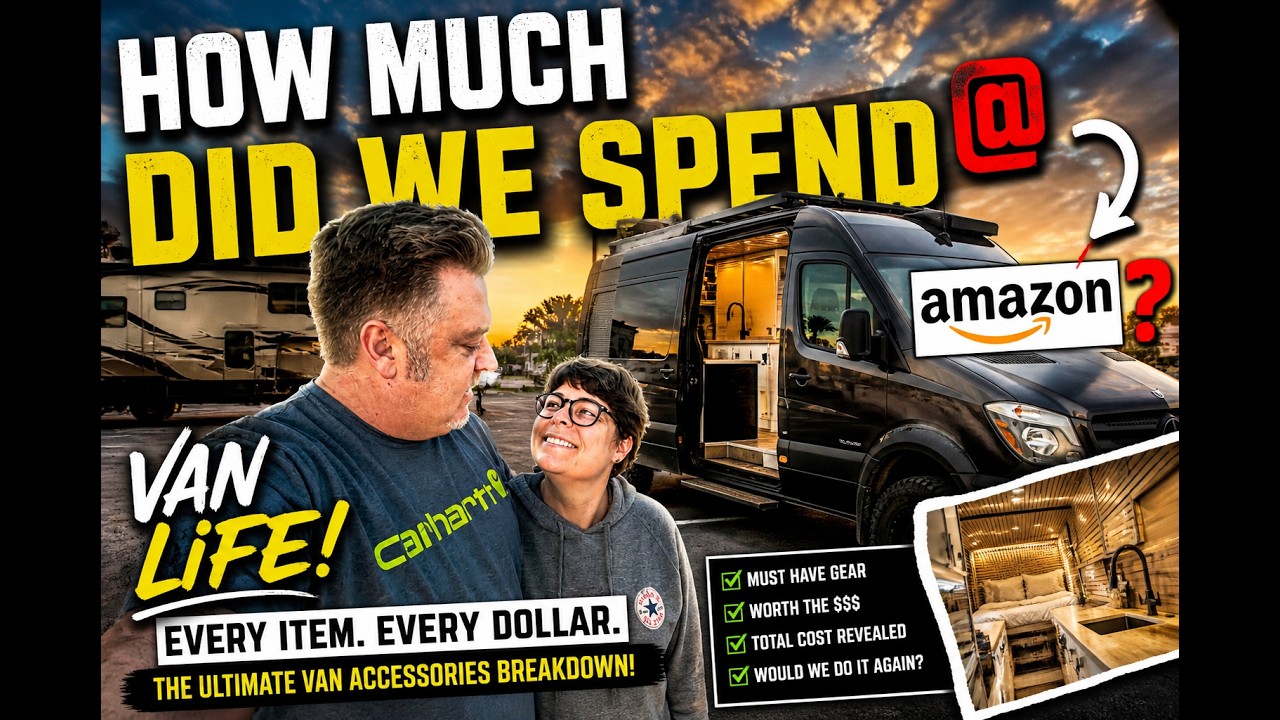 Аксессуары Amazon Van Life | Виннебаго Травато | Ван Лайф Гл.8