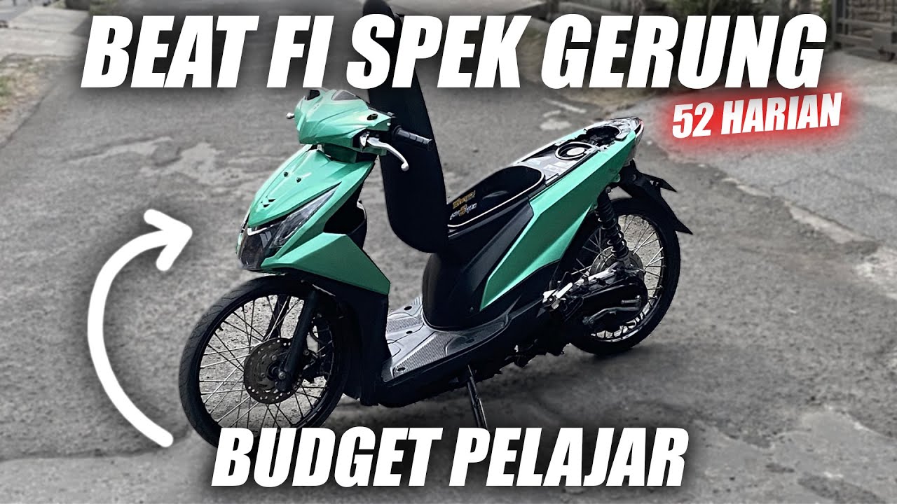 BEAT FI SPEK 52 GERUNG BUDGET PELAJAR😎 | REVIEW SANTUI pt.1