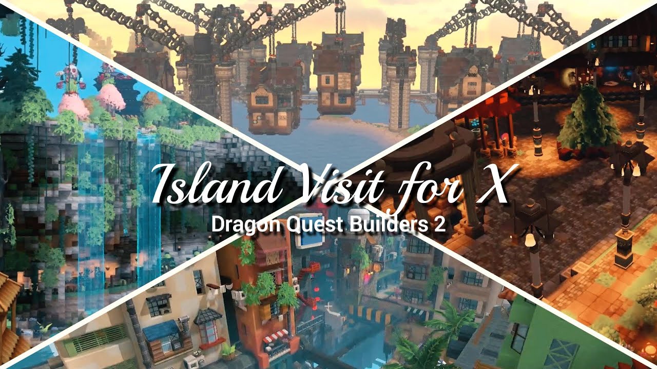 【ドラゴンクエストビルダーズ２】凄腕ビルダーさんたちの島を訪問しました。