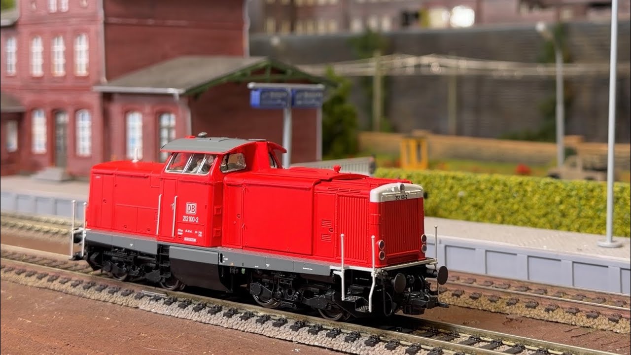 Vorstellung der ESU 31575 BR 212. V100 West. Von Modellbahn Kramm & Dortmunder Junge