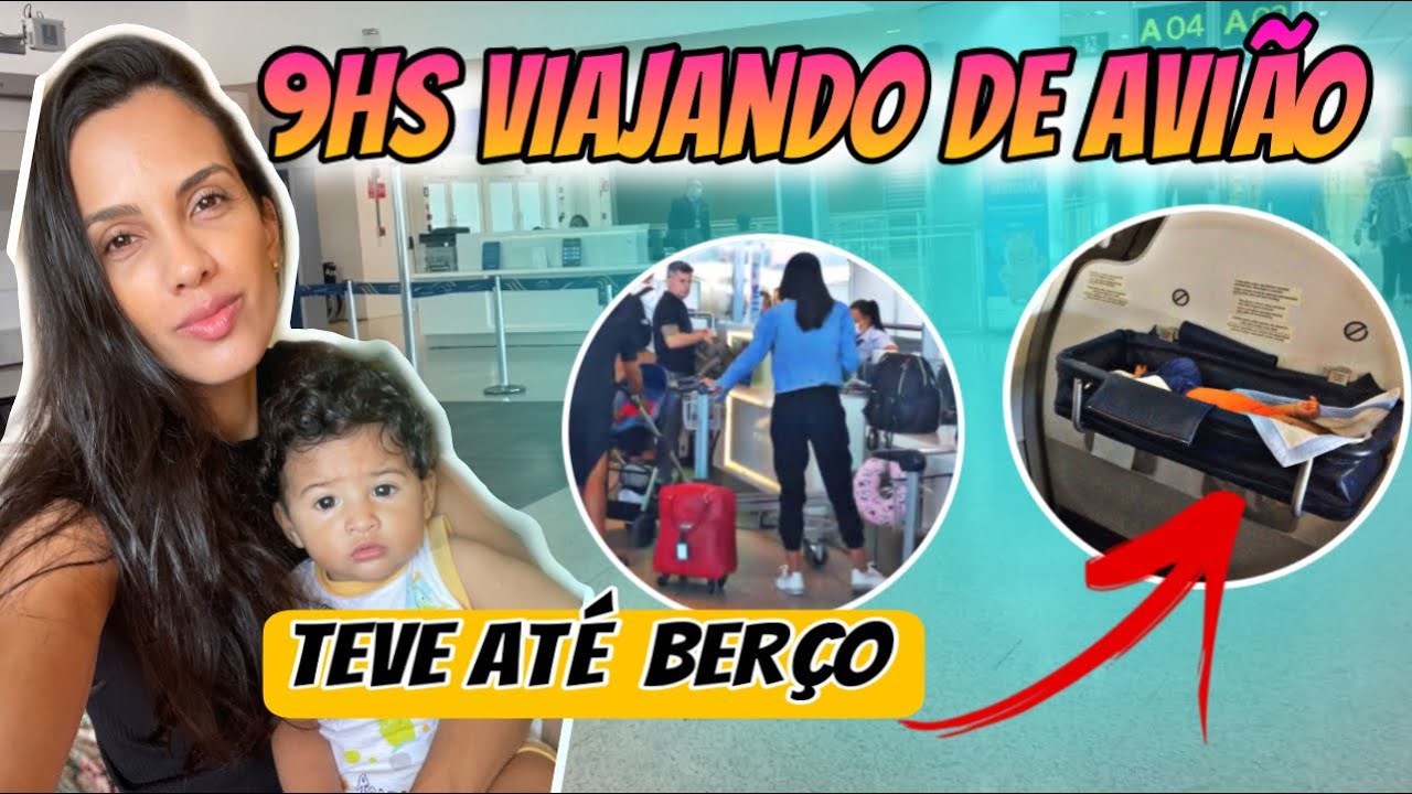 VIAGEM INTERNACIONAL SOZINHA COM O MEU BEBÊ
