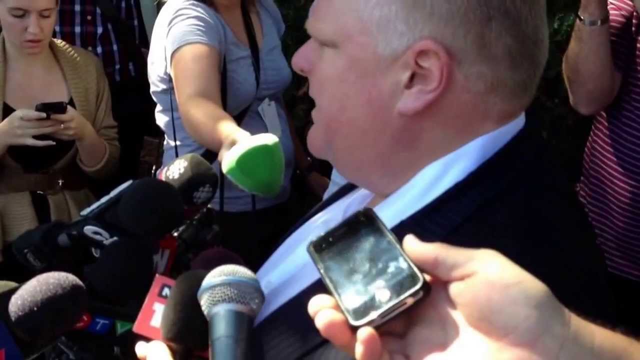 Toronto Mayor Rob Ford comments on arrest of occasional driver Alexander Lisi