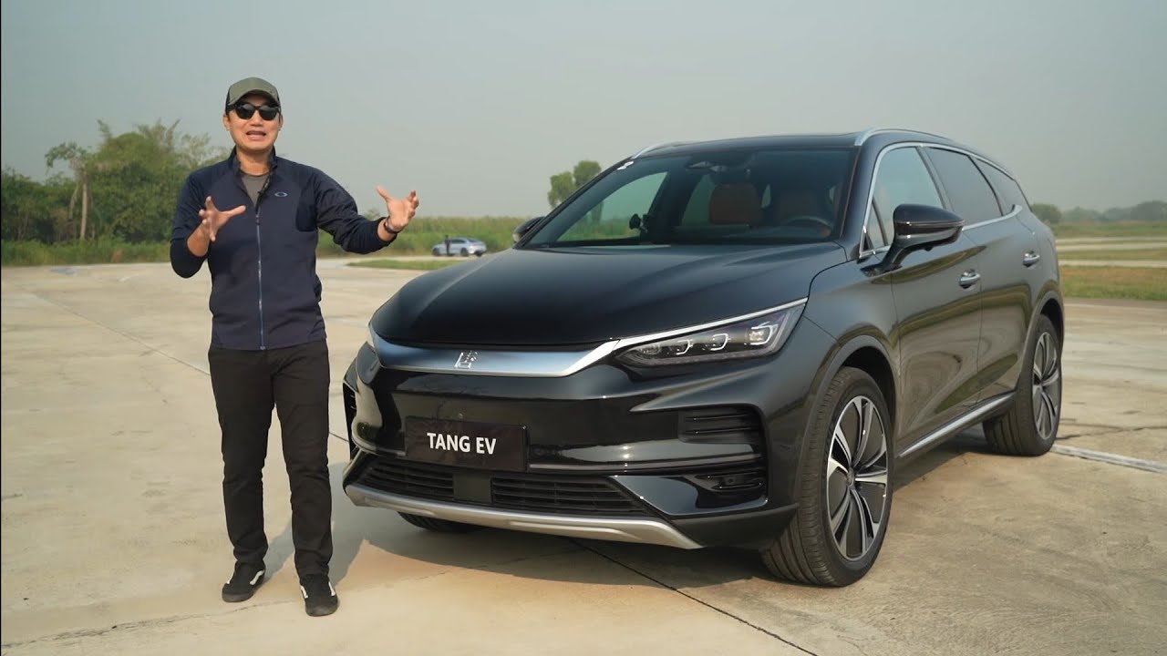 รีวิว BYD TANG (ถัง) รถ SUV ไฟฟ้า แบตลิเธียม 108.8 kWh มอเตอร์คู่ 509 แรงม้า