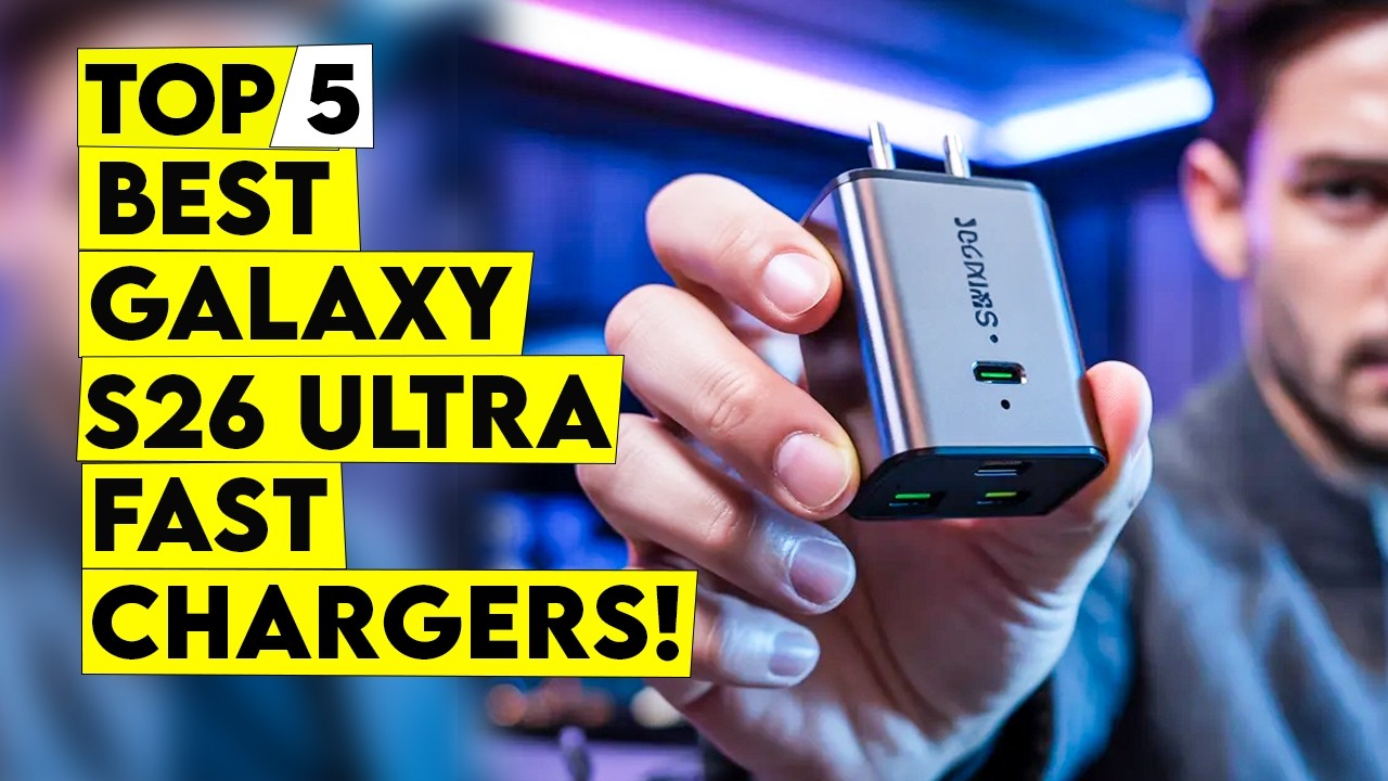 Топ-5 лучших сверхбыстрых зарядных устройств для Galaxy S26, которые действительно обеспечивают в...