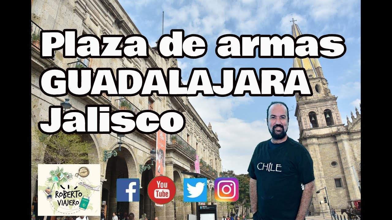 Plaza de Armas GUADALAJARA, Jalisco 🇲🇽