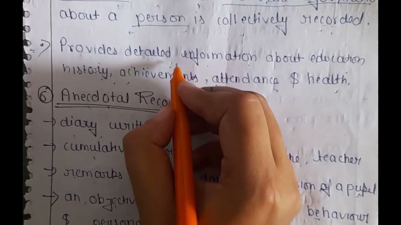 Types of Assessment in CDP