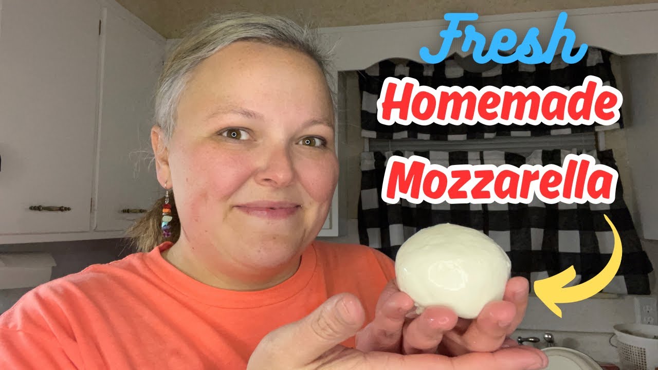 Легкое приготовление свежей домашней моцареллы прямо у вас на кухне || Scratch Cooking