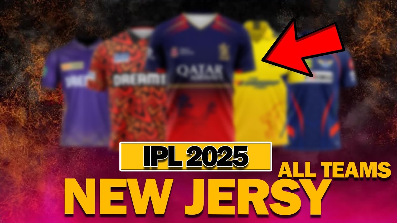 Which IPL Team Unveiled the Coolest New Jersey in 2025? 🤯 #ipl #newjersey