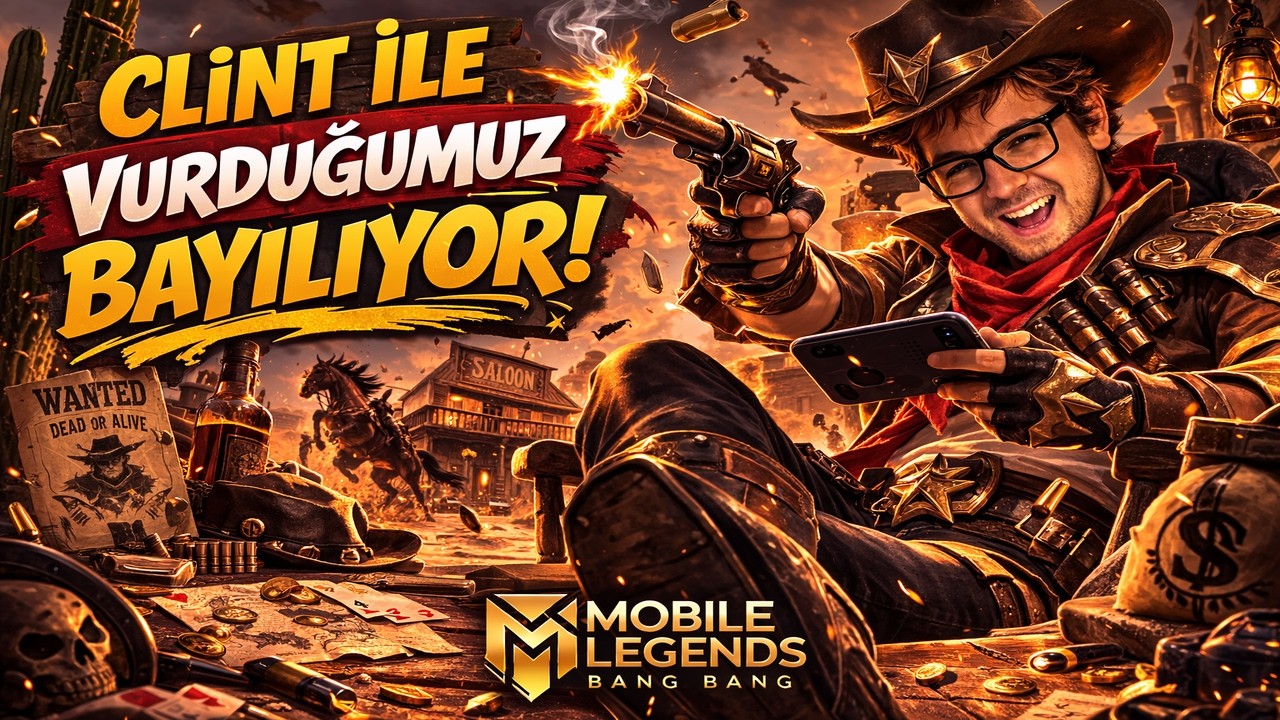 CLİNT RAKİBE TEK ATIYOR - Clint - Mobile Legends