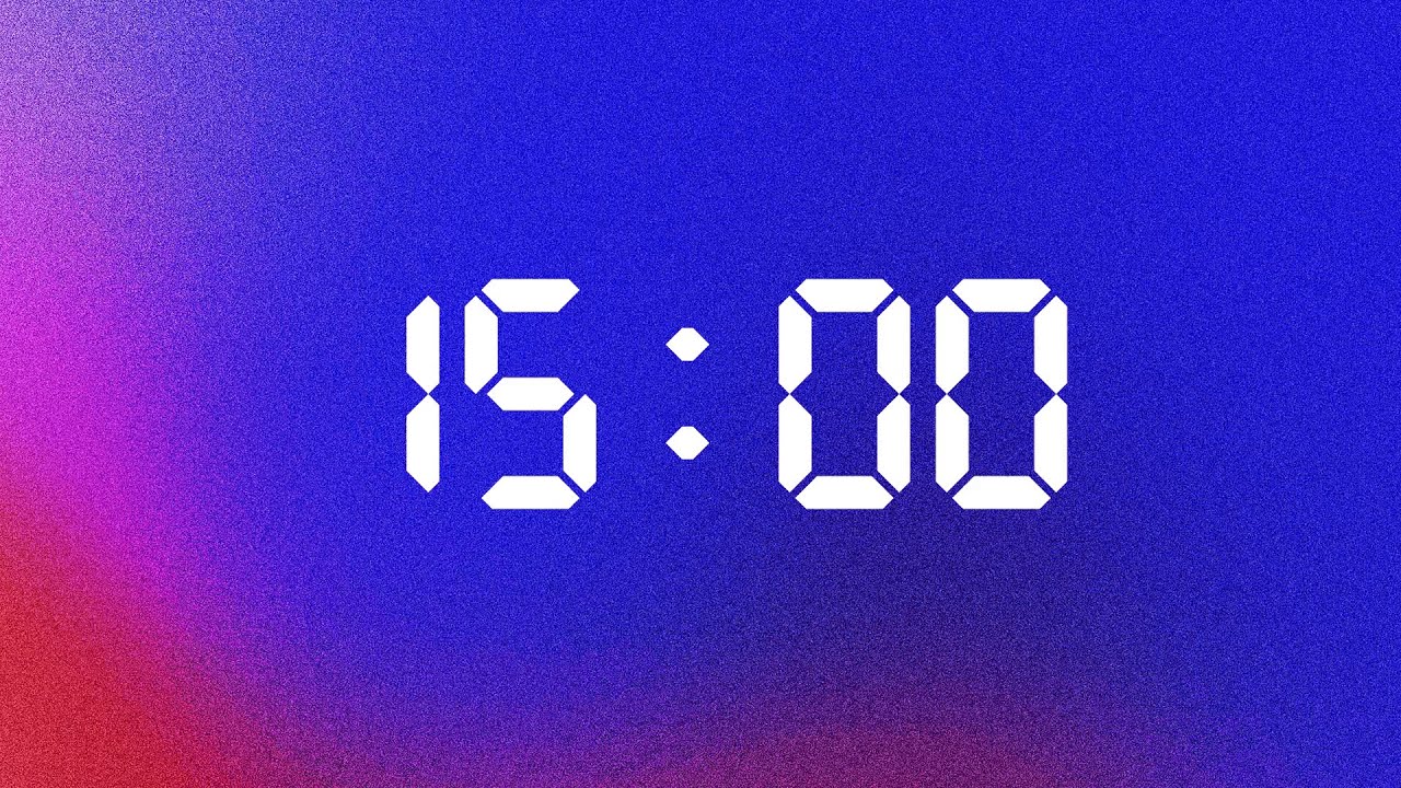 🎵 15 Minute LoFi Abstract Timer To Match Your Vibe | Lo-Fi Abstract Edition | NX 🎵🎵