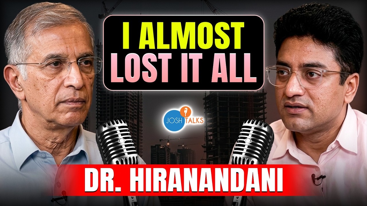 Real Estate Billionaire On Losing Money, Entrepreneurship, Wealth, Loans & Adani | Dr. Hiranandani