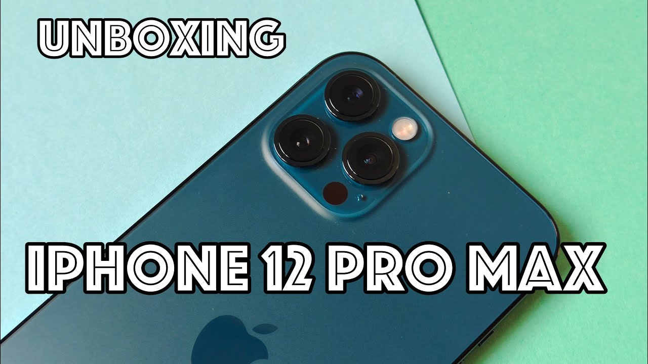 iPhone 12 PRO MAX (Blu) : Unboxing, accessori e come copiare i dati dal vecchio smartphone.