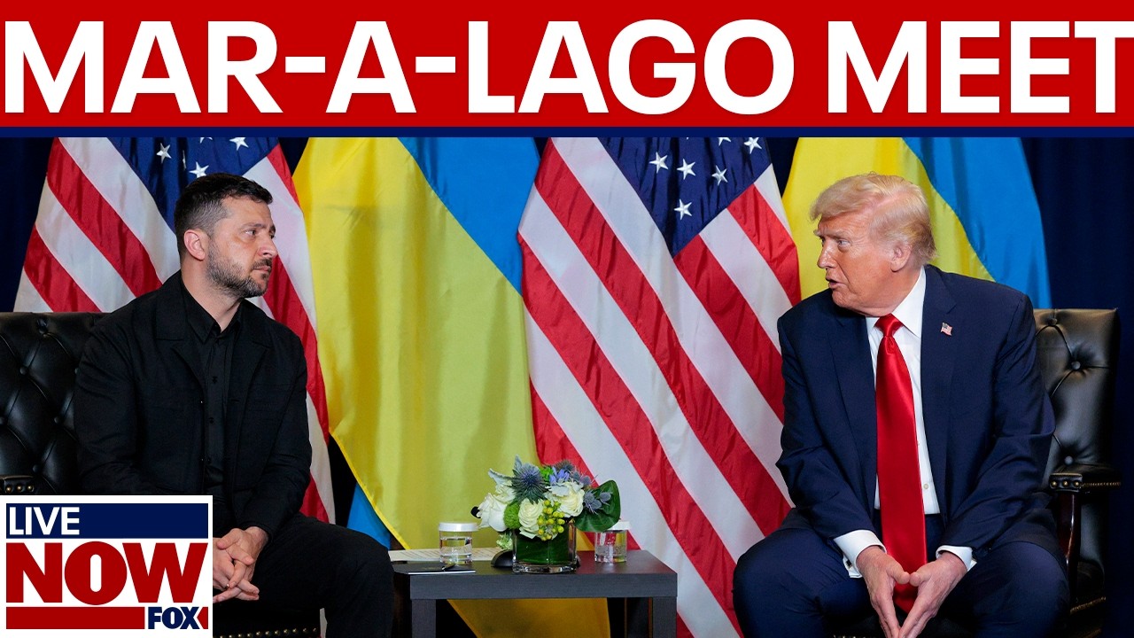 Mar-a-lago meeting: Trump and Zelenskyy in Florida