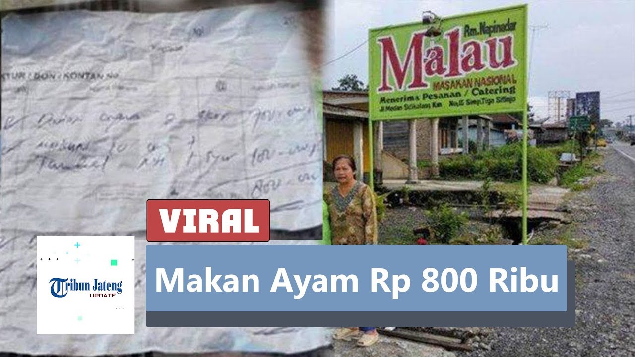 Akhir Heboh Makan Ayam Rp 800 Ribu