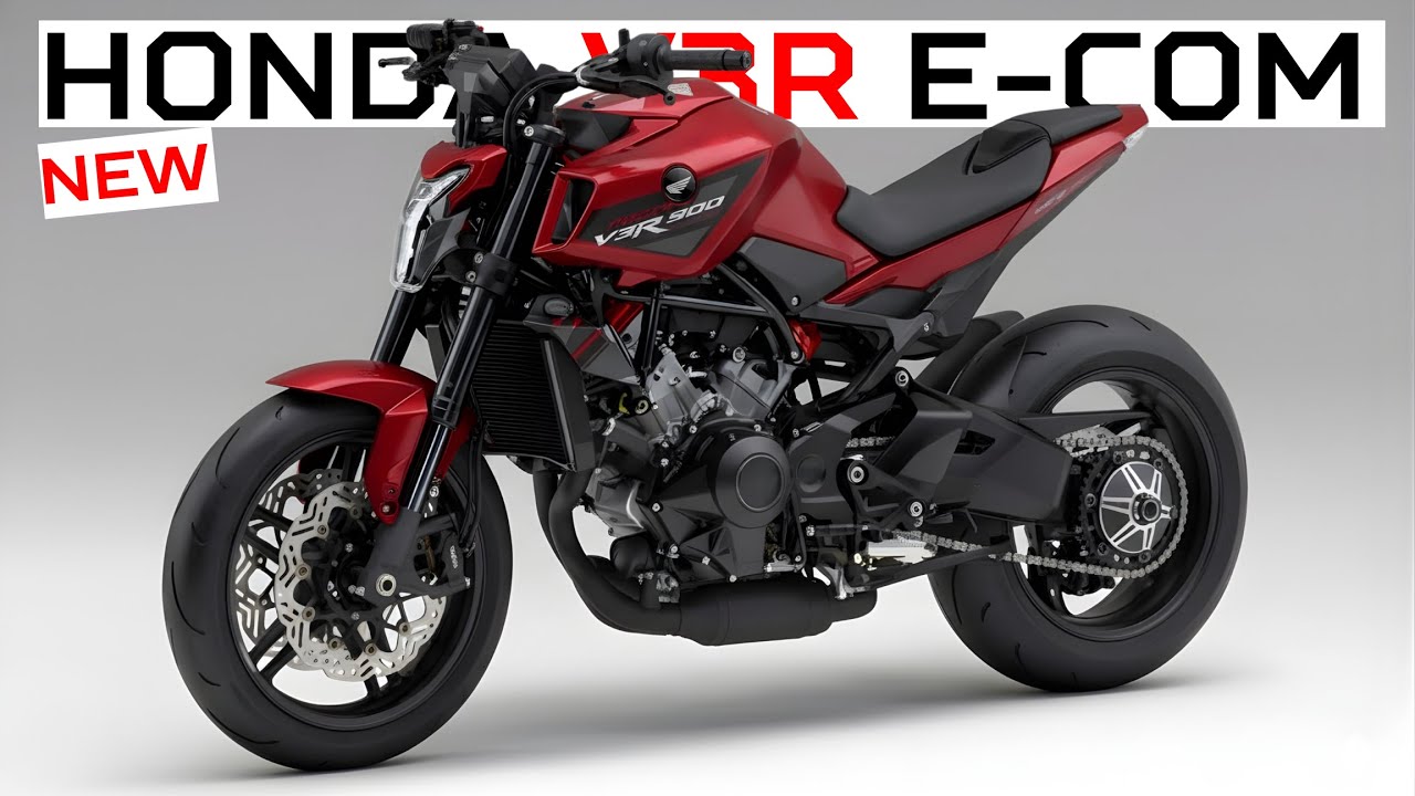 Представлен HONDA V3R 900 E-COMPRESSOR 2026 года! Суперспорт следующего поколения уже здесь!