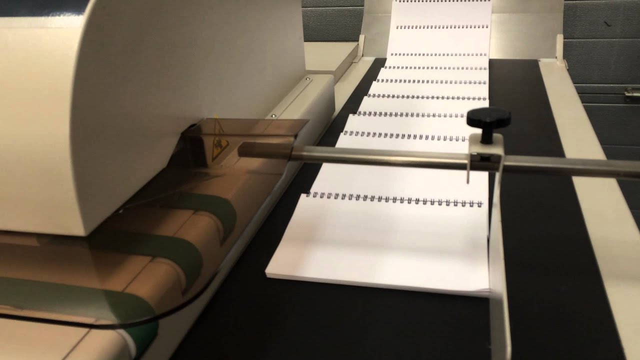 James Burn Wire-O Bind 3500 Wire Binding Machine