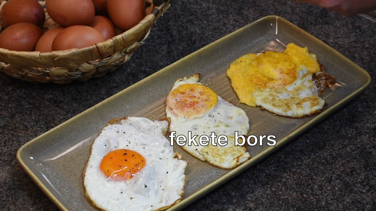 Tükörtojás, több fokozatban sütve - BIG Spoon