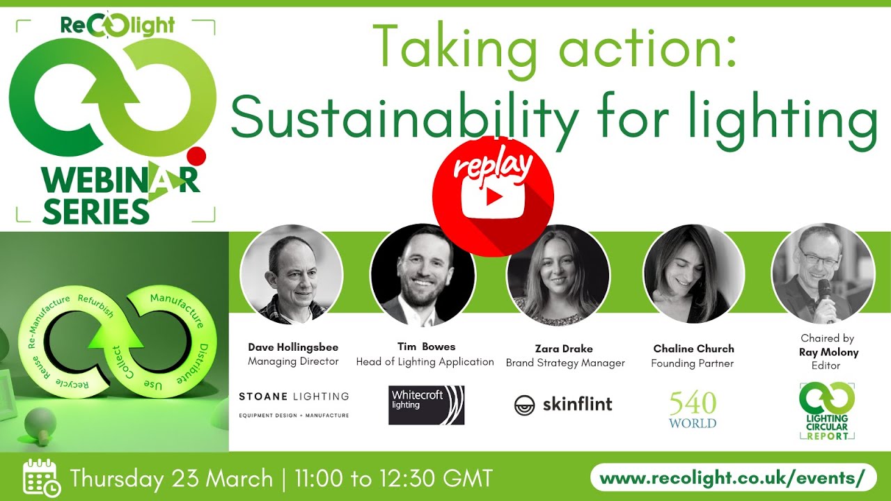 Taking action: Sustainability for lighting