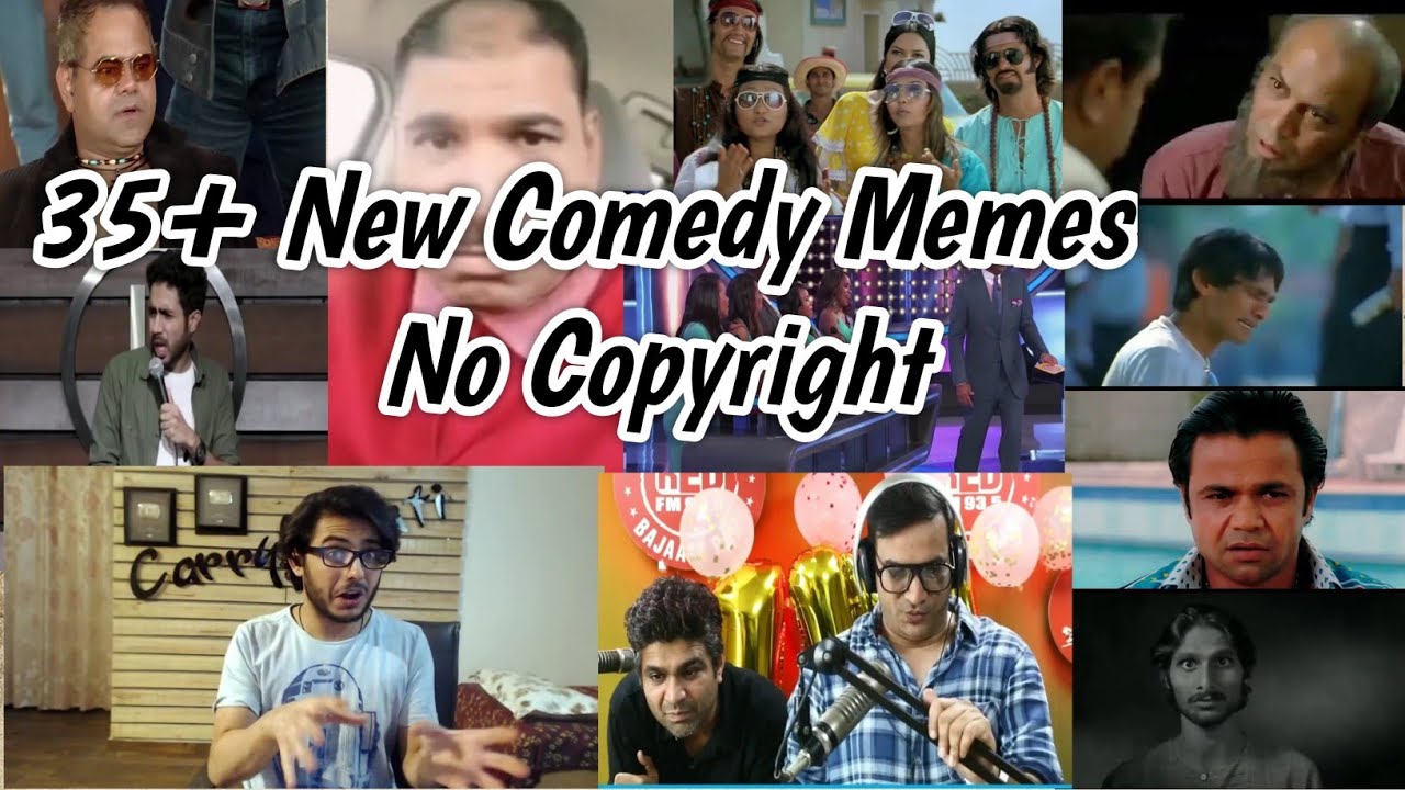 Discover the secrets of 35+ new comedy memes for video editing!