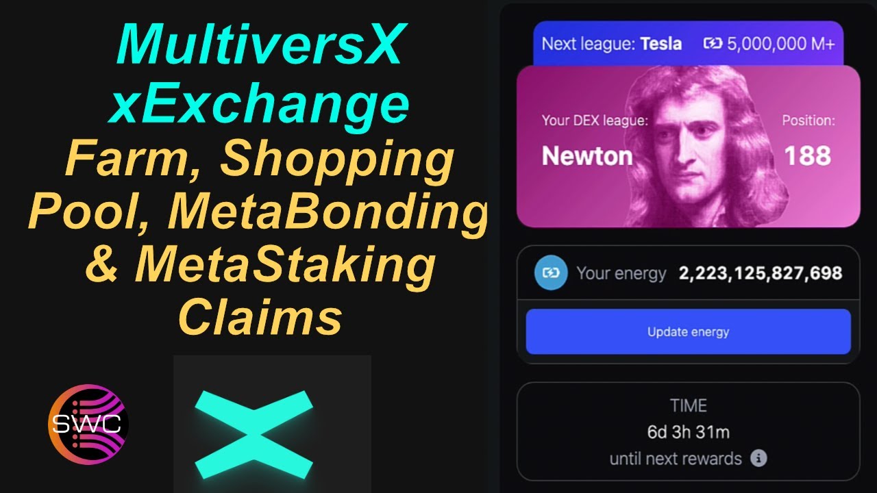 xExchange DEX: Farm, Metastaking, Metabonding & ZoidPay Shopping Pool Claims + Xportal Download!
