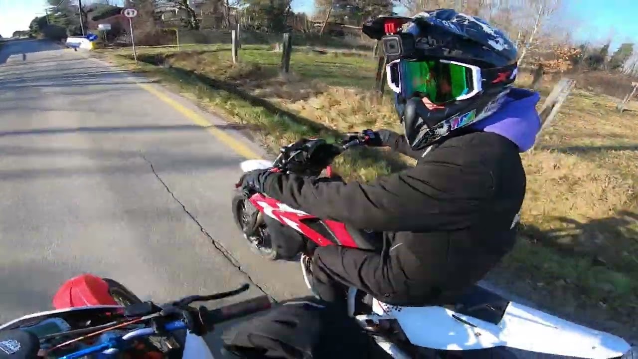 HUSQVARNA WR 125 VS HM TPR 86!