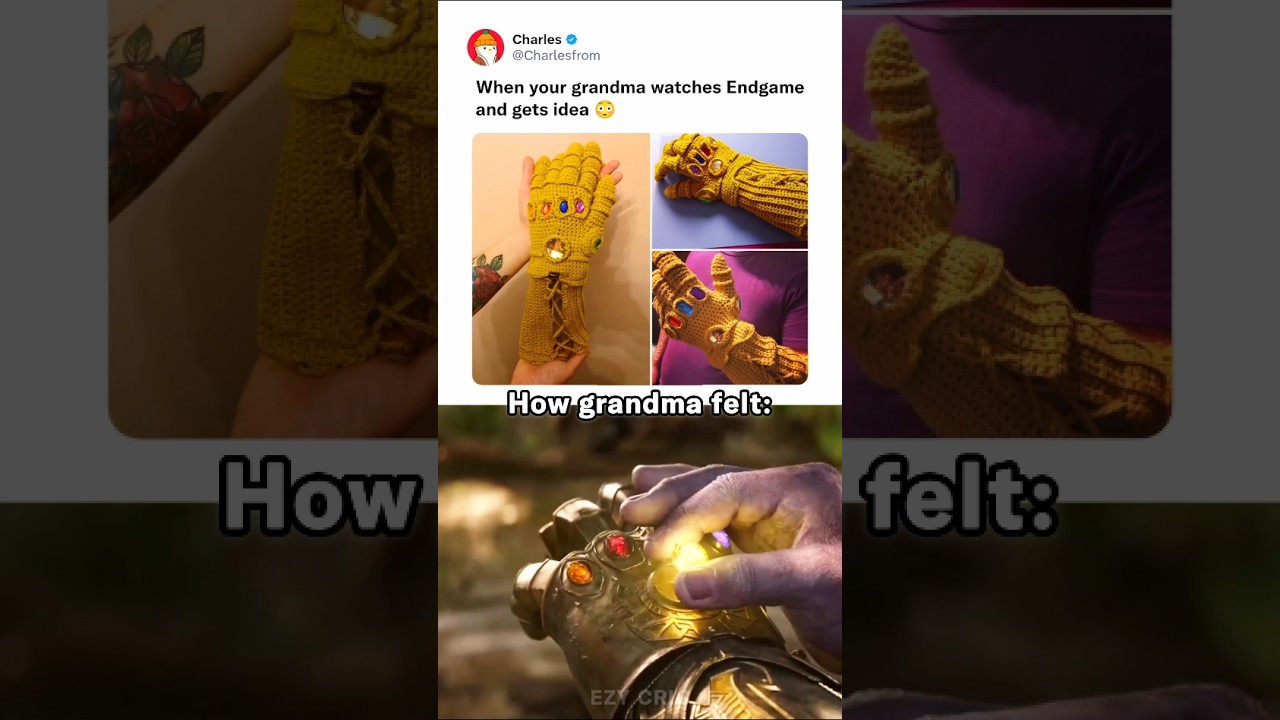 This infinity gauntlet built different 💀