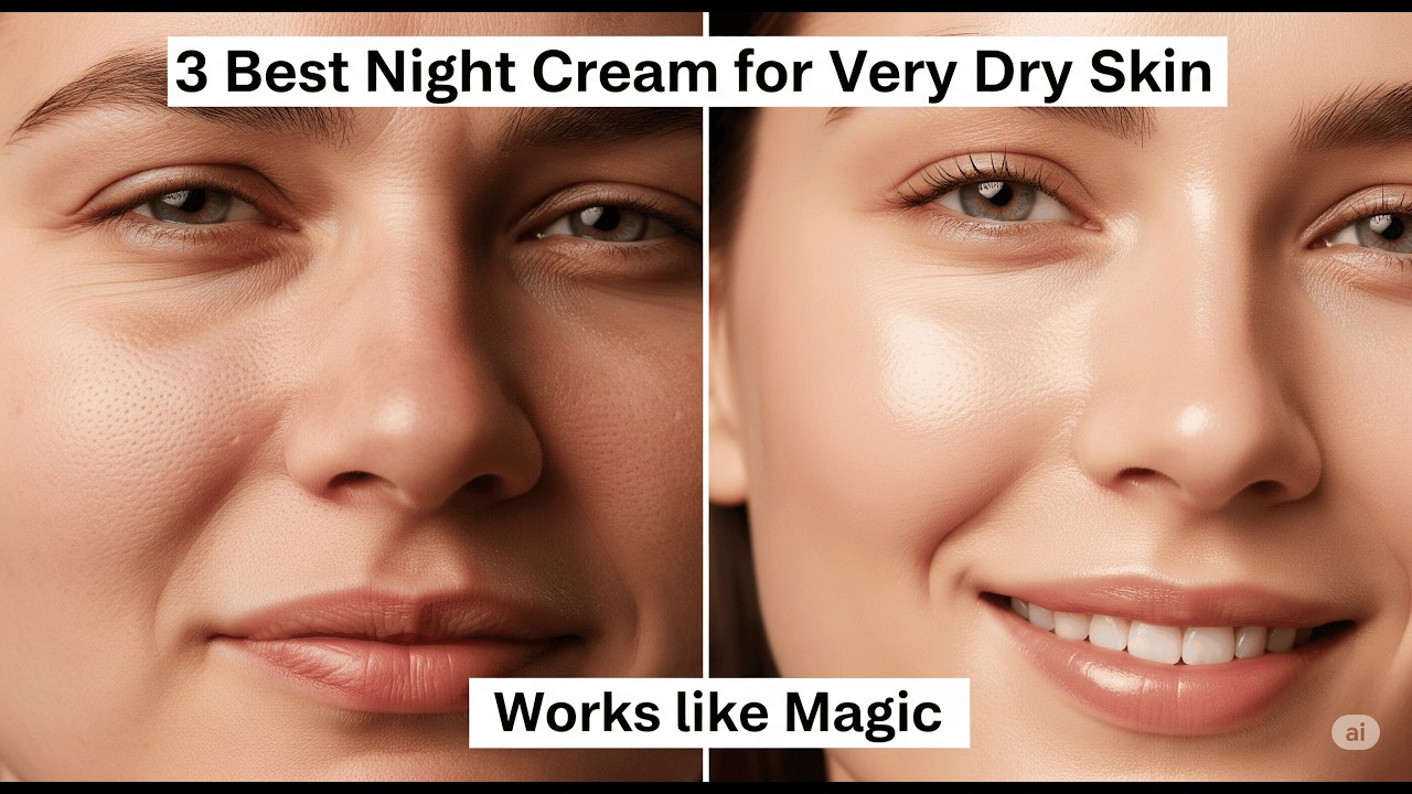 3 Best Night Cream for Very Dry Skin- Works like Magic