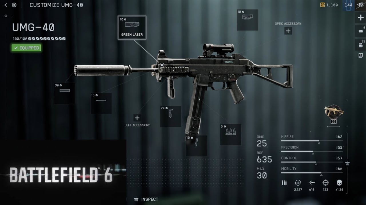 UMG-40 Mp Perfect Build+Gameplay#battlefield #tutorial #mustwatch #crazyplays #insane #bf6 #build 