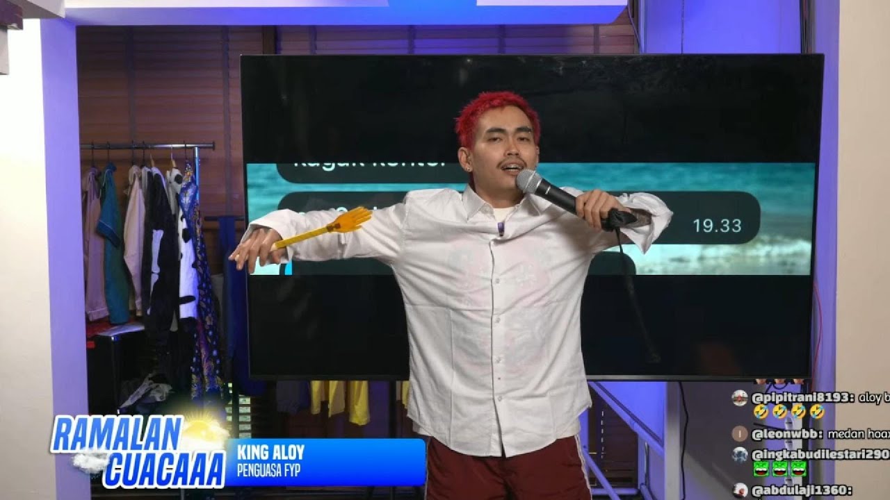 RAMALAN CUACAAA OLEH MISTER ALOY DARI MARAPTHON 3 #ramalancuacaaa