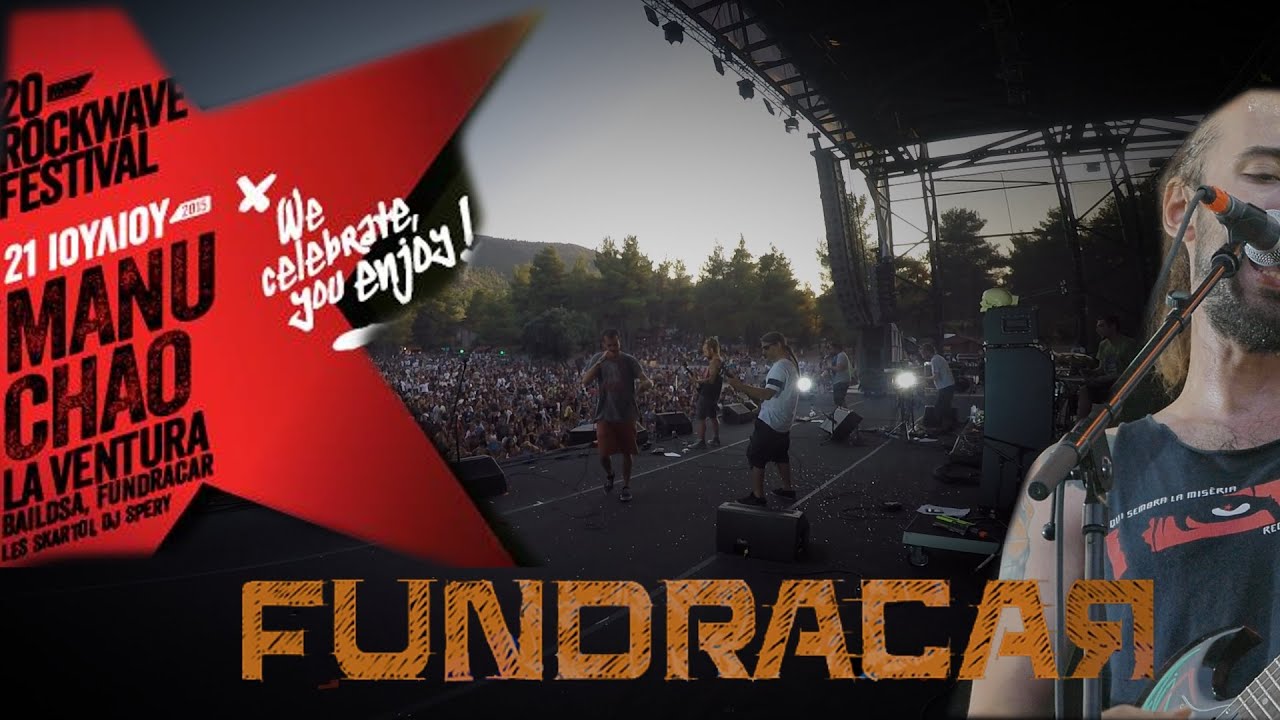 FUNDRACAR ROCKWAVE FESTIVAL 2015 (Supporting Manu Chao)