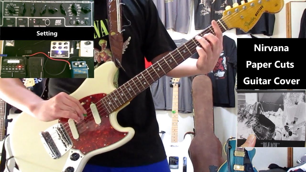 Paper Cuts - Nirvana Guitar Cover