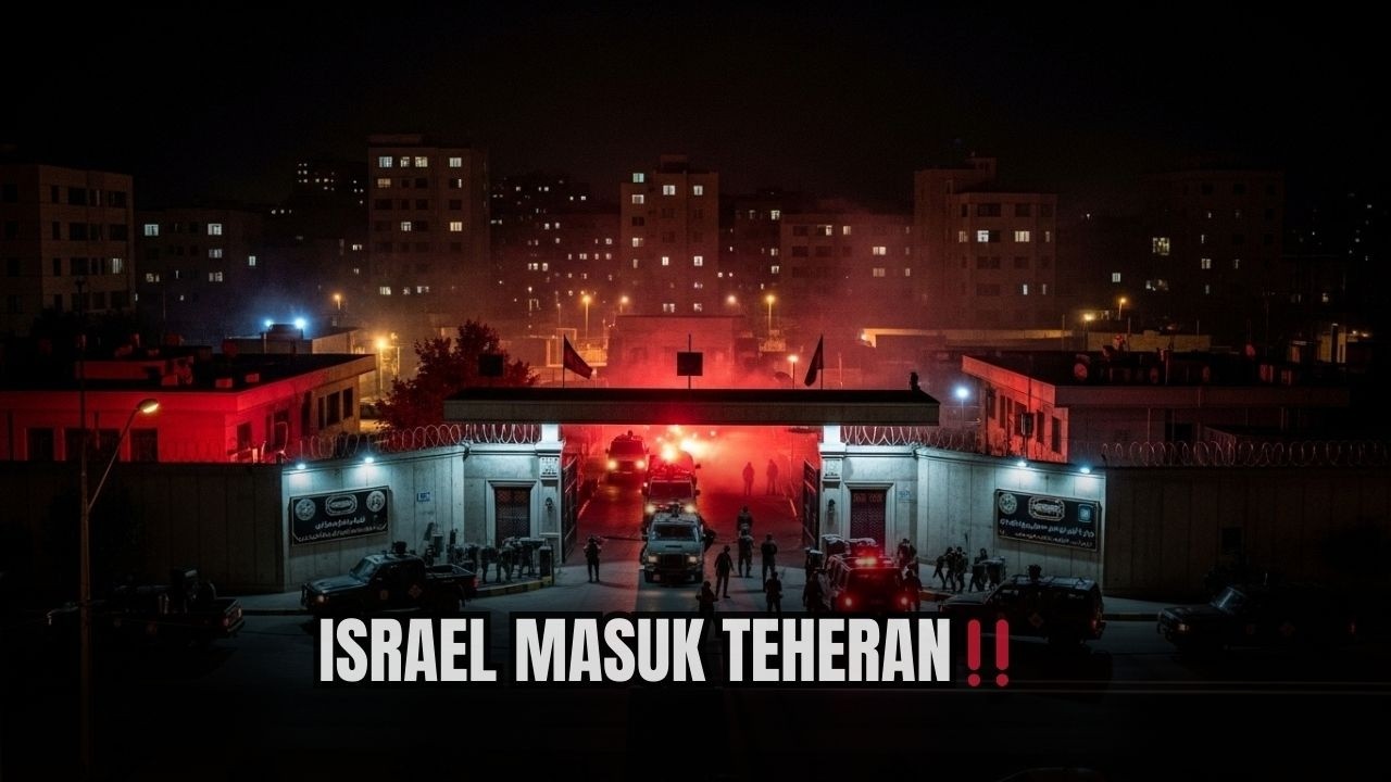 Israel Masuk Teheran‼️ Pos IRGC Jadi Sasaran Operasi