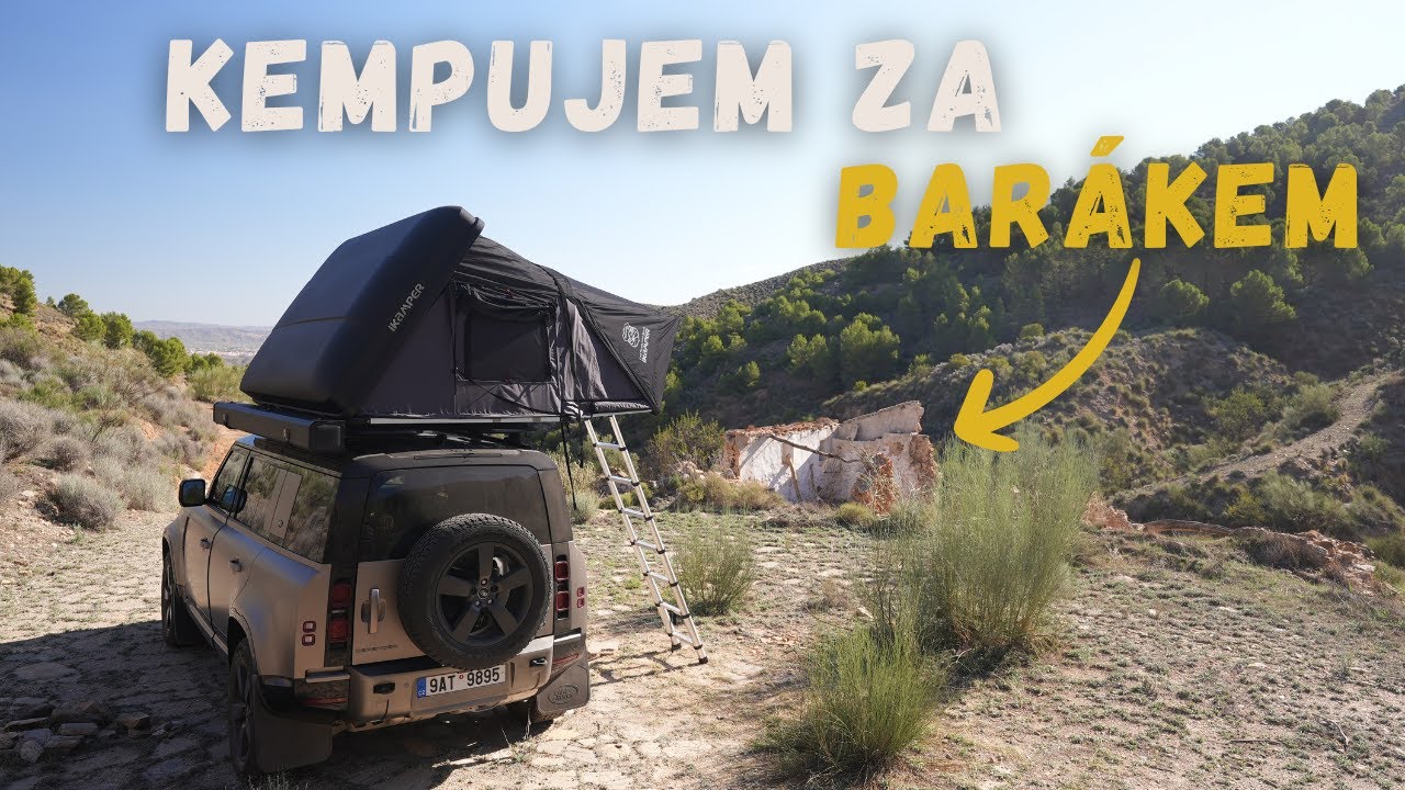 Pod stan ve Španělských horách | Pánská jízda a malý offroad