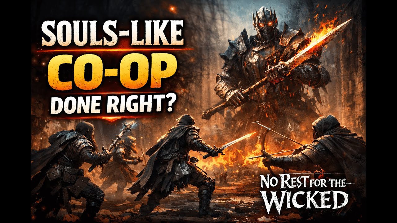 Souls-Like Co-Op Done RIGHT? | No Rest for the Wicked