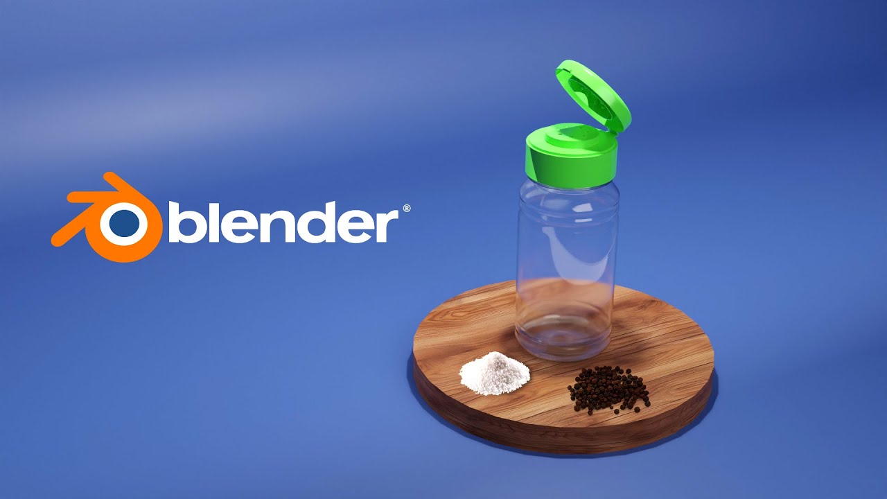 Blender Tutorial | Modeling a Detailed Spice Sprinkler from Scratch