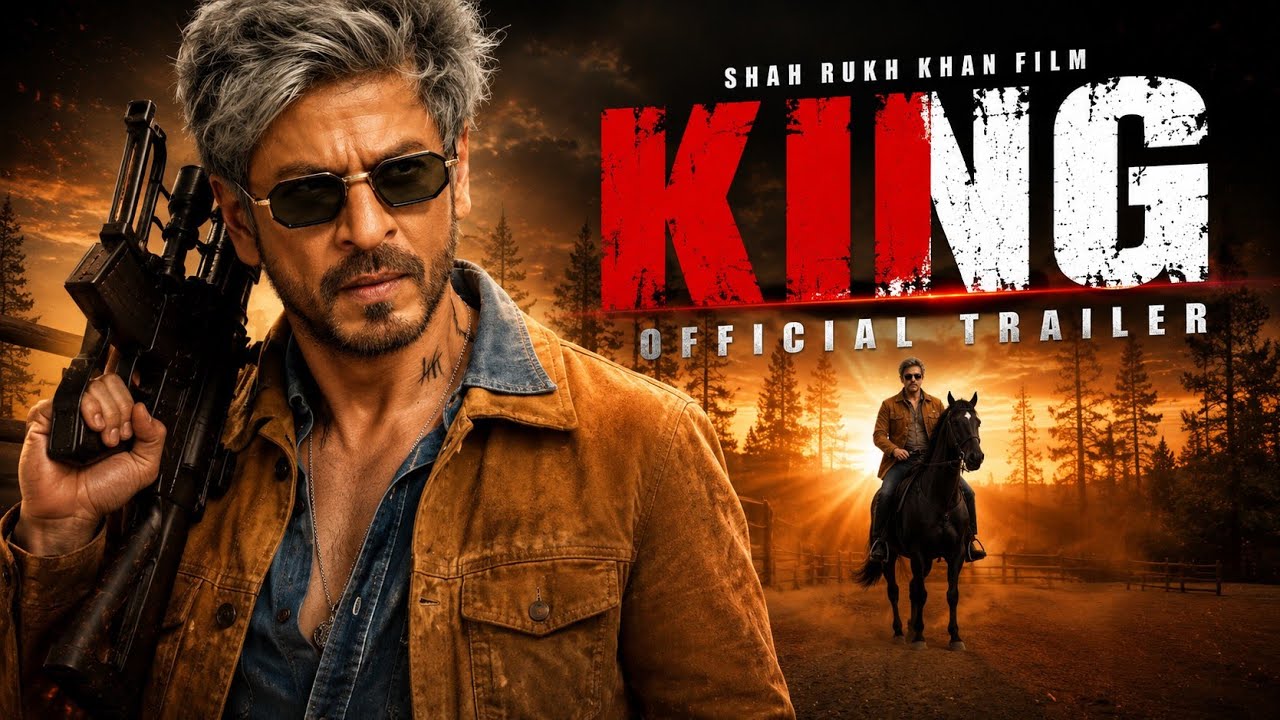 Shah Rukh Khan - King Official Trailer  | Shahrukh Khan New Movie | King Teaser Trailer | SRK Movie 